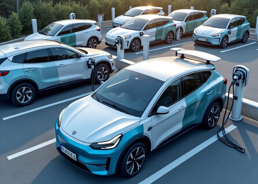 EV fleet maintenance car rental
