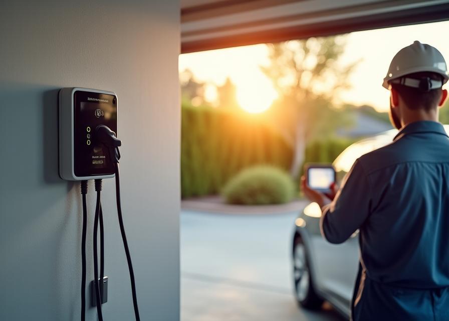 home EV charger installation private charging